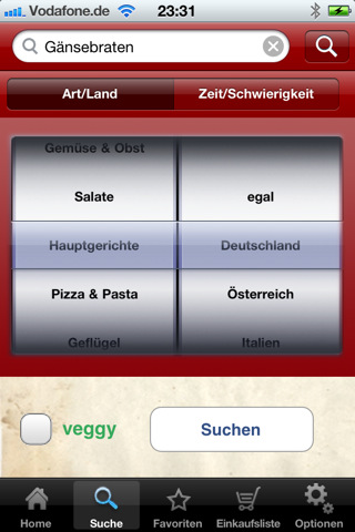 iPhone Kochmeister App