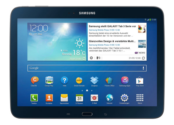 Samsung Galaxy Tab 3 10.1 WiFi + 3G 16GB Schwarz